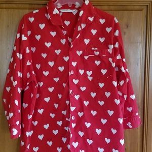 Brand New Victorias Secret Hearts Pajama set